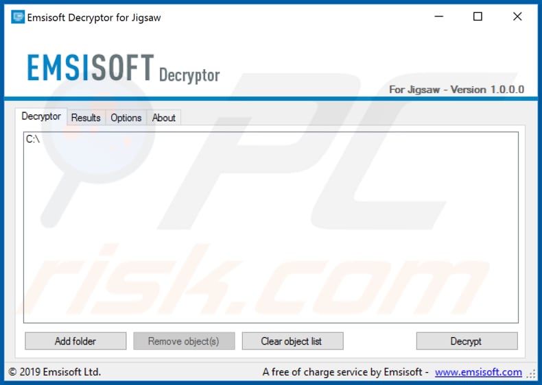 dragoncyber emsisoft decryptor