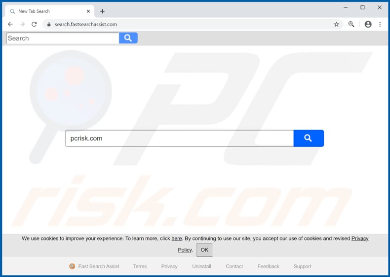 fastsearchassist.com browser hijacker
