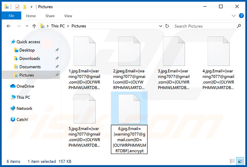 Hack For Life ransomware encrypted files (2020-05-27)