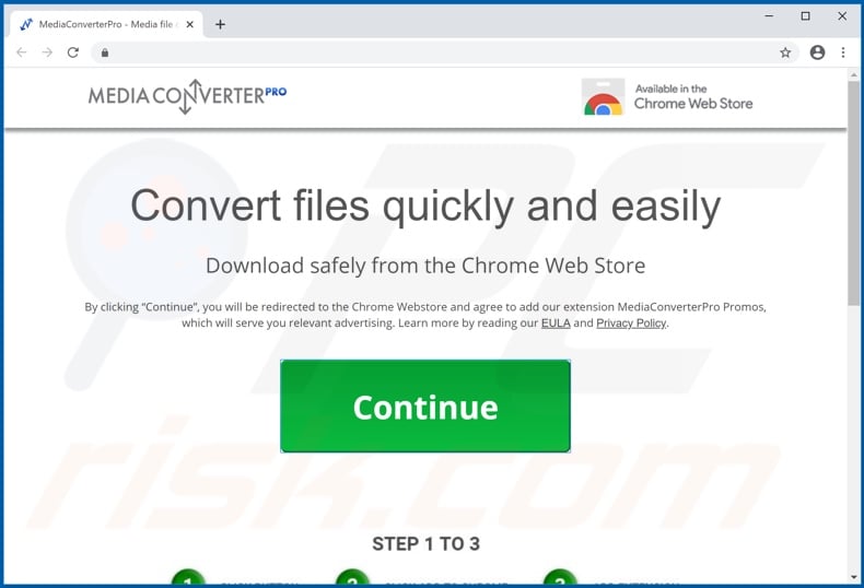 Media Convert Pro Promos adware