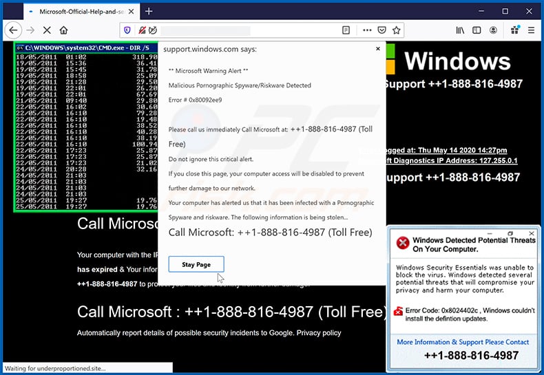 How To Uninstall Microsoft Warning Alert Scam Virus Removal