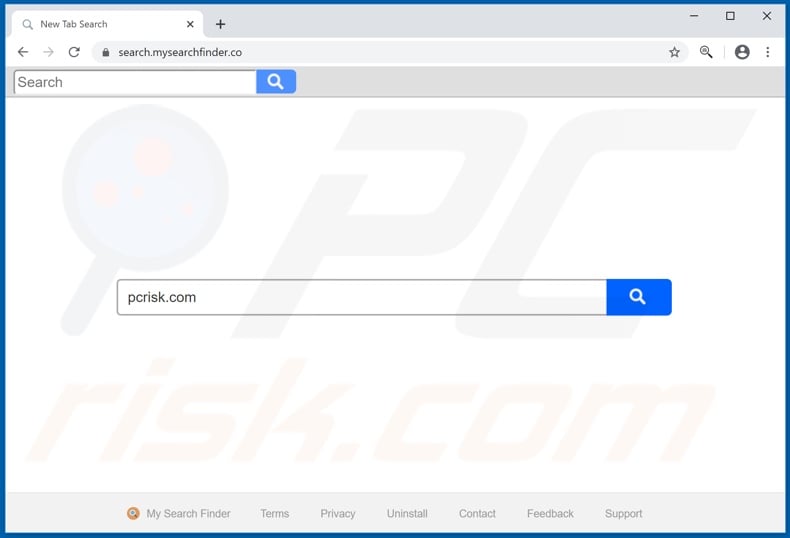 search.mysearchfinder.co browser hijacker