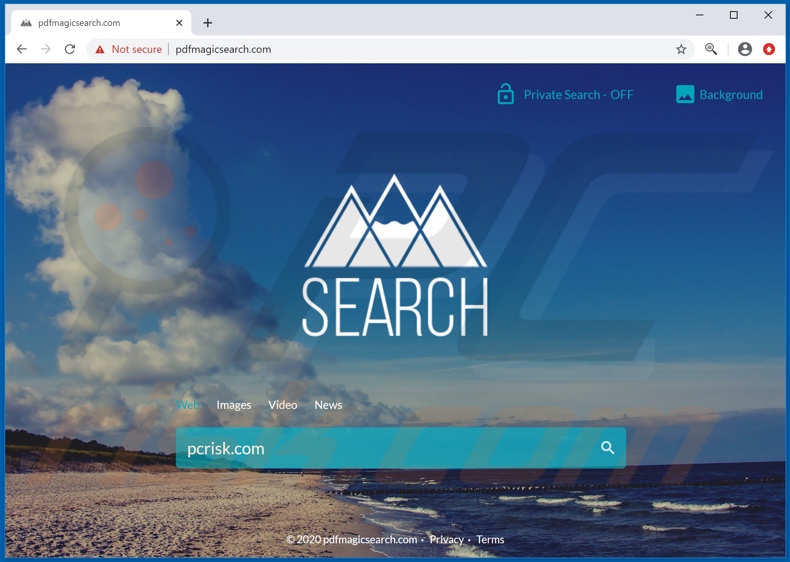 pdfmagicsearch.com browser hijacker