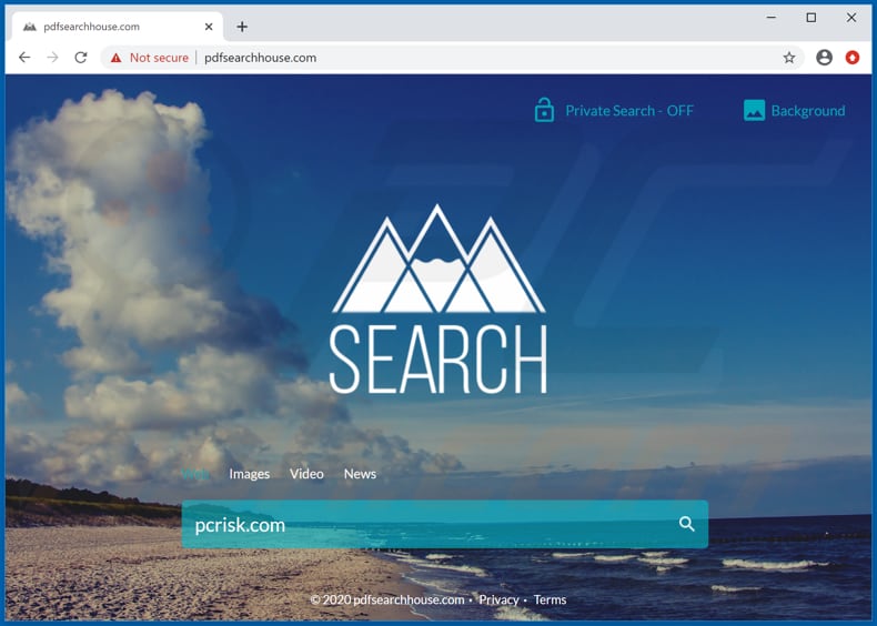 pdfsearchhouse.com browser hijacker