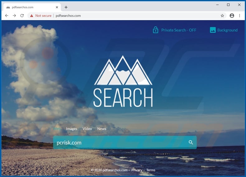 pdfsearchos.com browser hijacker