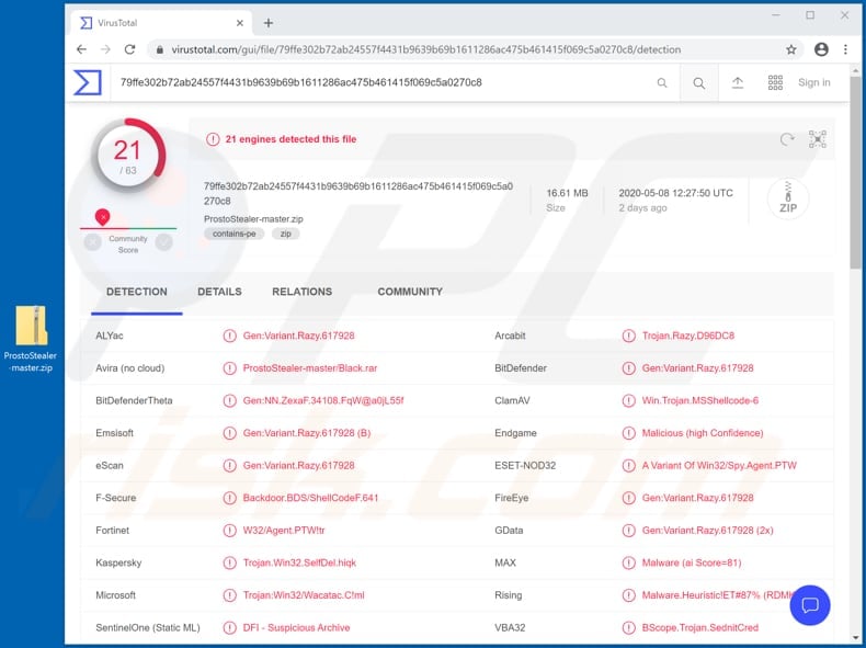 ProstoStealer malware