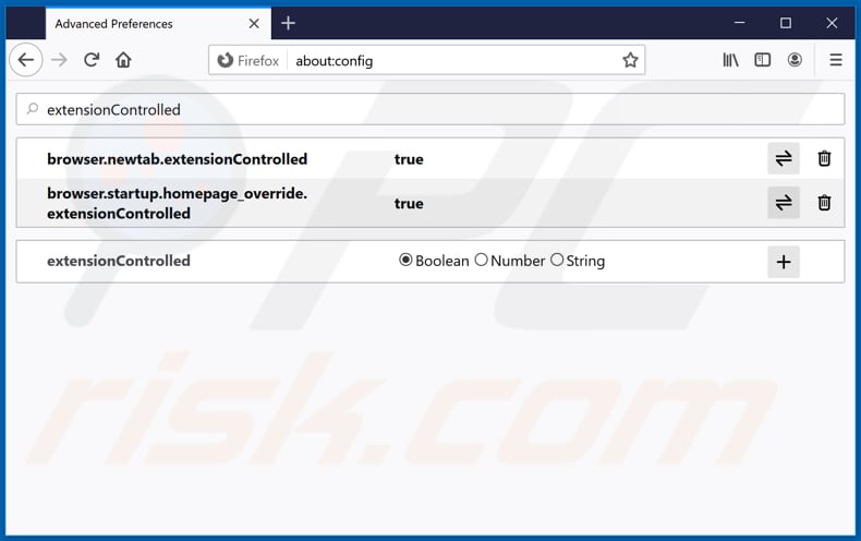 Removing hsmartsearching.net from Mozilla Firefox default search engine