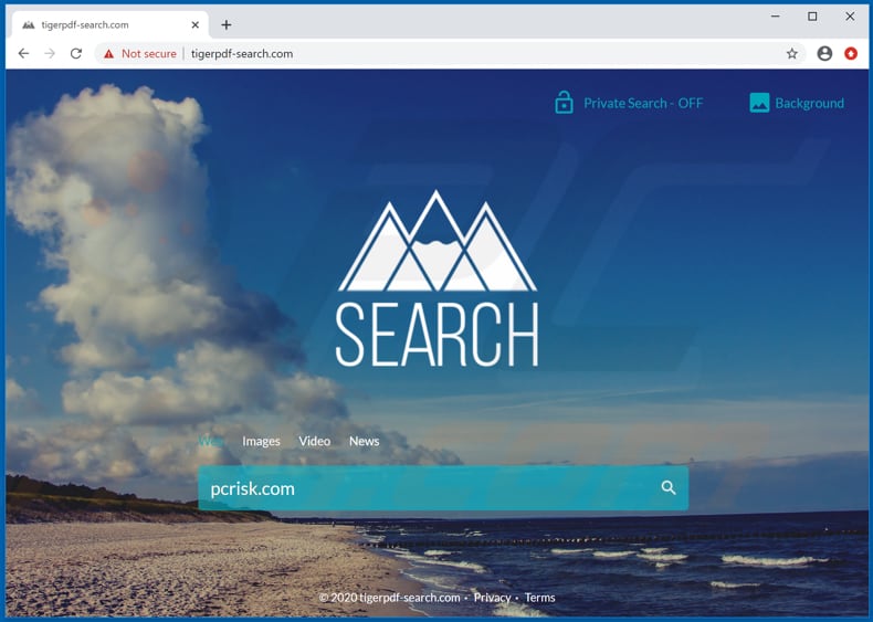 tigerpdf-search.com browser hijacker