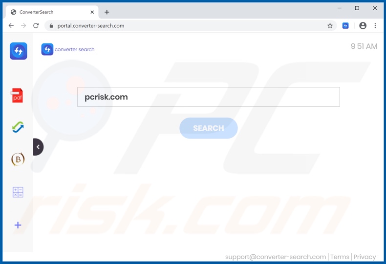 converter-search.com browser hijacker