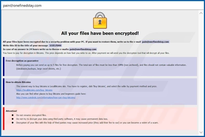 .java ransomware ransom note (pop-up)