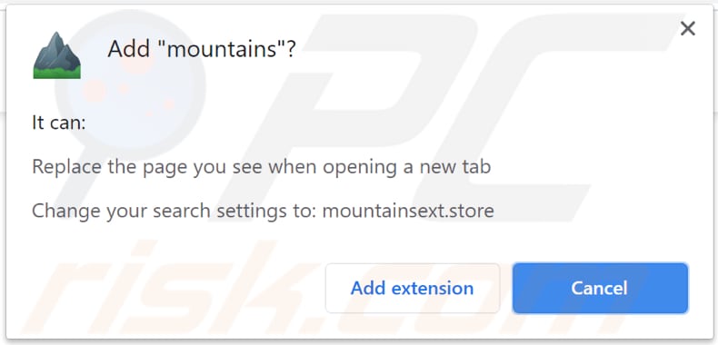 mountains notification