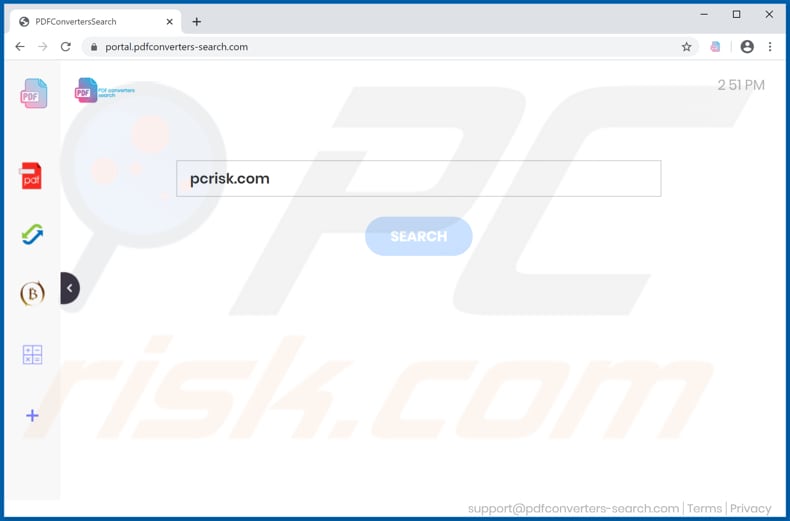 pdfconverters-search.com browser hijacker