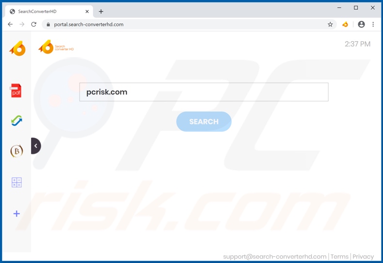 search-converterhd.com browser hijacker