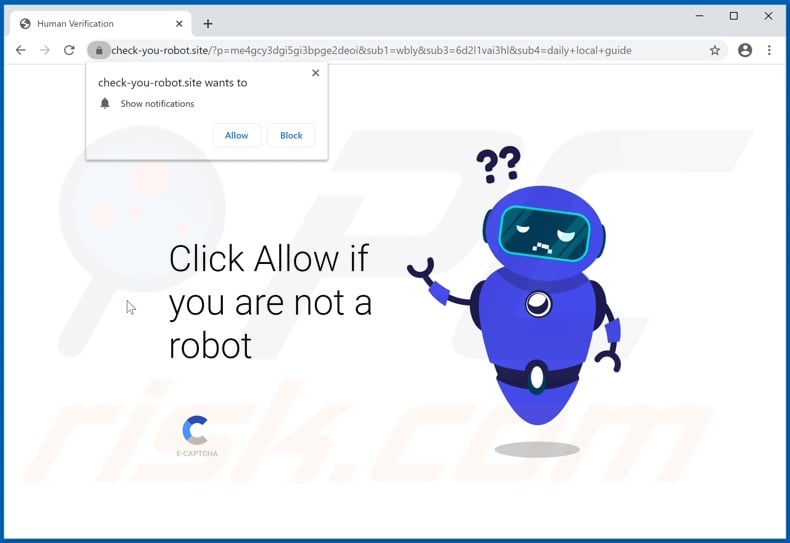 Check-you-robot.site - Remove unwanted ads (updated)