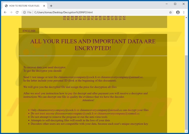 E-A-C decrypt instructions (Decryption INFO.html)