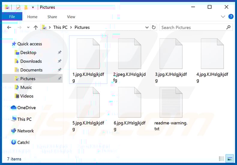 Files encrypted by Makop ransomware (2020-07-07)