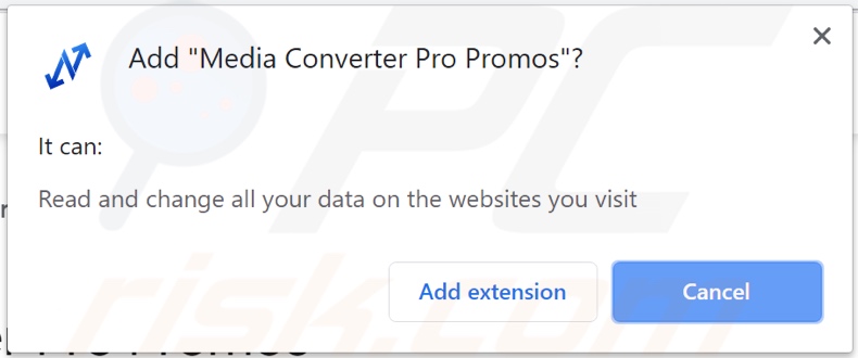 Media Converter Pro Promos adware asking for permissions
