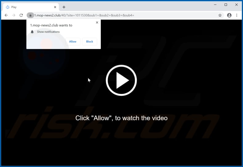 mop-news2[.]club pop-up redirects