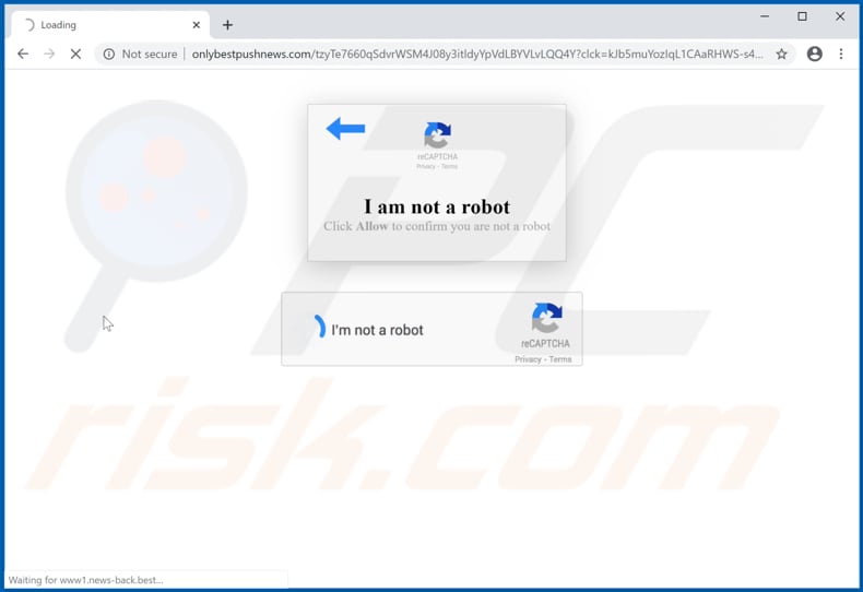 onlybestpushnews[.]com pop-up redirects