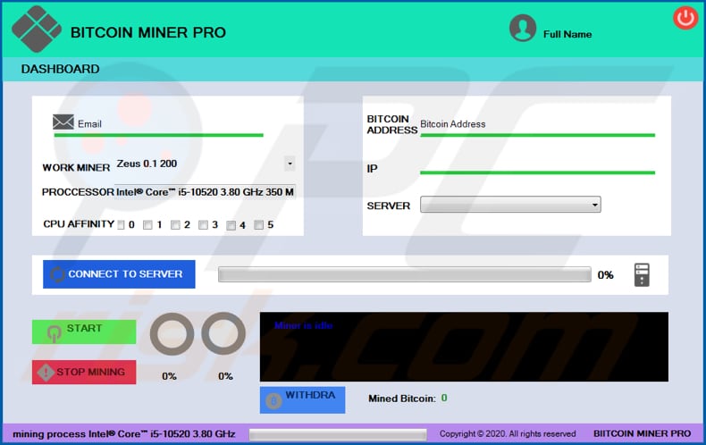 bitcoin-mine.org review