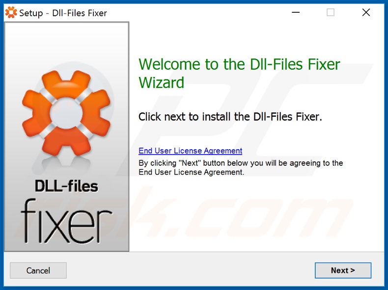 Dll-Files Fixer PUA installation setup