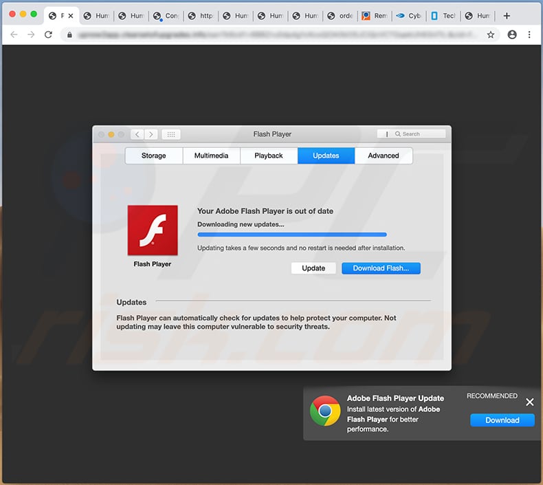 How To Remove Flash Player Update Fake Alert Virus