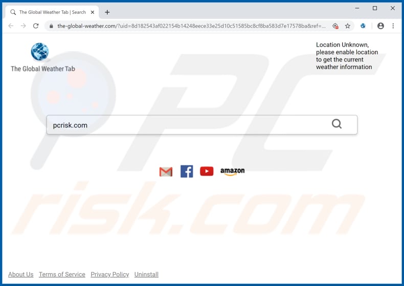 the-global-weather.com browser hijacker