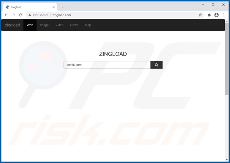 zingload.com browser hijacker