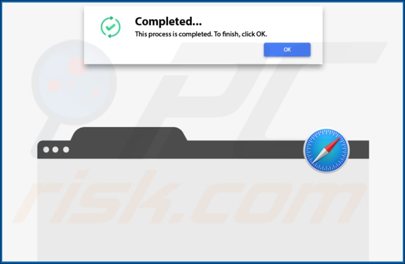 boostcoordinator adware pop-up displayed once installation is done
