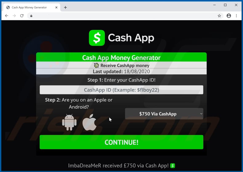 Fake Cash App Payment Screenshot Generator Fake Cash App