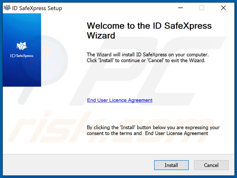 ID SafeXpress PUA installation setup