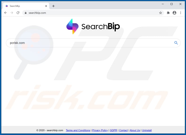 searchbip.com browser hijacker