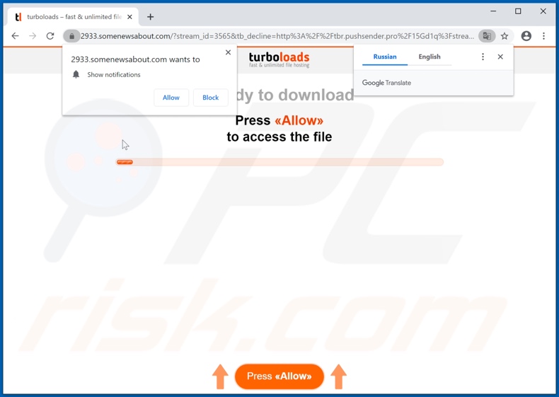 somenewsabout[.]com pop-up redirects