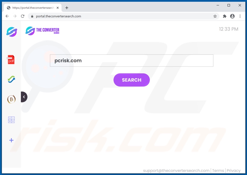 theconvertersearch.com browser hijacker