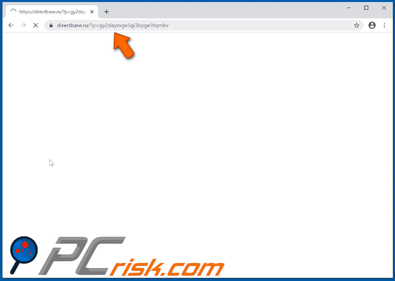 directbase[.]ru website appearance (GIF)