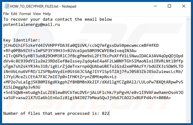 Energy decrypt instructions (HOW_TO_DECYPHER_FILES.txt)