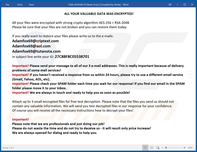 FG69 decrypt instructions (FG69_README.rtf)