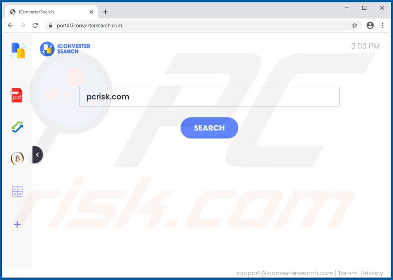 iconvertersearch.com browser hijacker