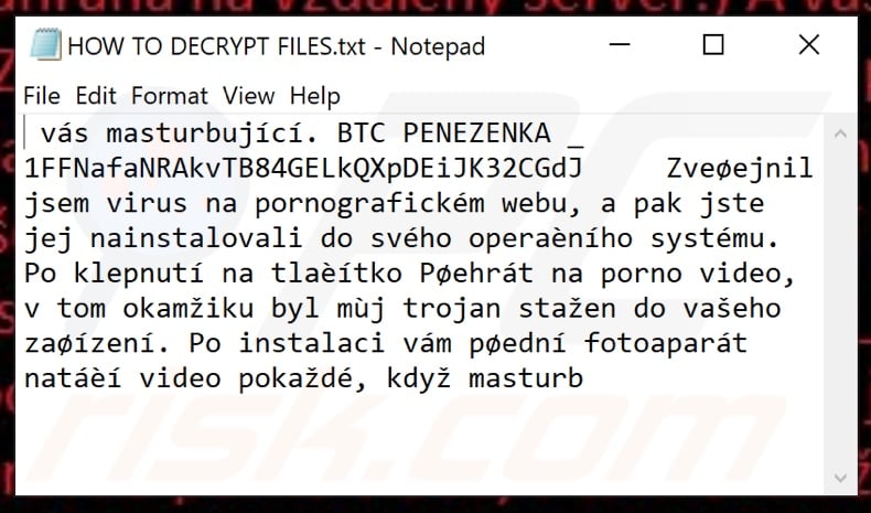 Mame Vse decrypt instructions (HOW TO DECRYPT FILES.txt)
