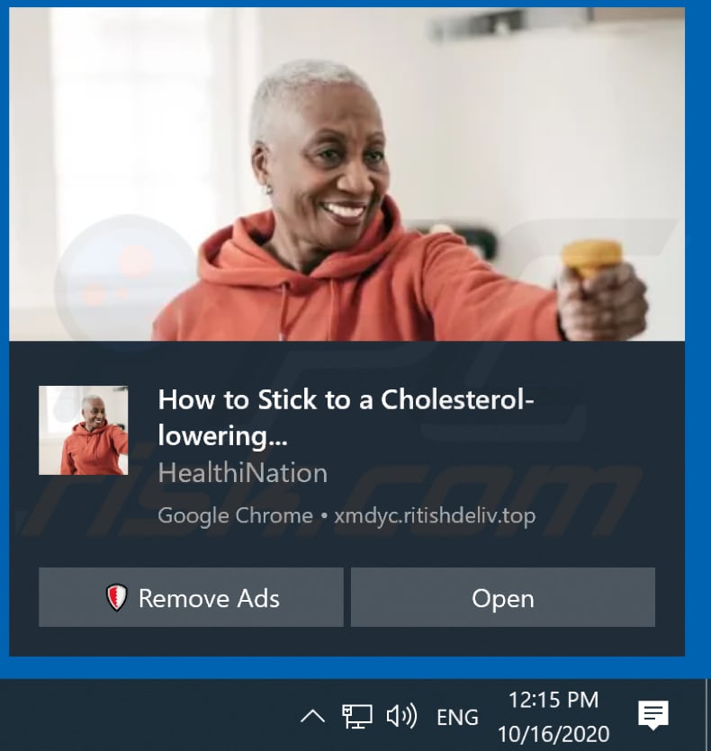 ritishdeliv.top ads notification