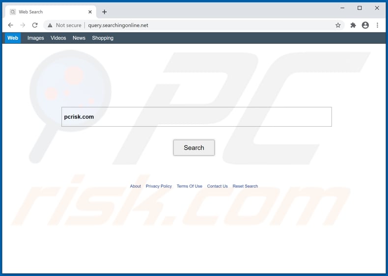 query.searchingonline.net browser hijacker