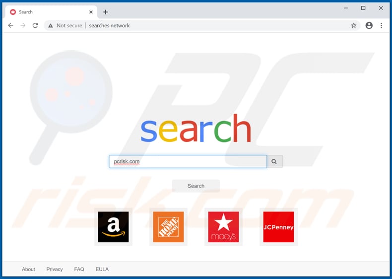 searches.network browser hijacker