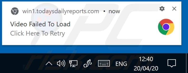 todaysdailyreports.com ads notification