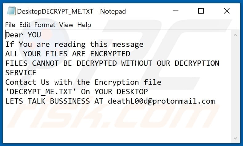 Adr decrypt instructions (DesktopDECRYPT_ME.TXT)