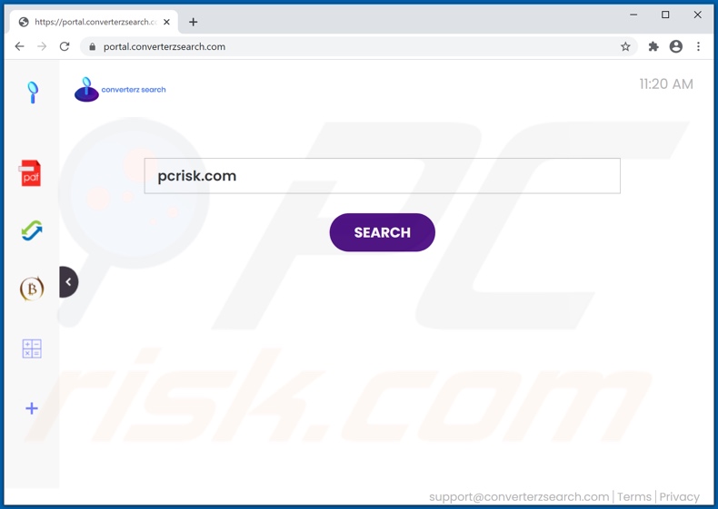 converterzsearch.com browser hijacker