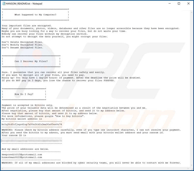crat malware hansom ransom note (HANSOM_README.txt)