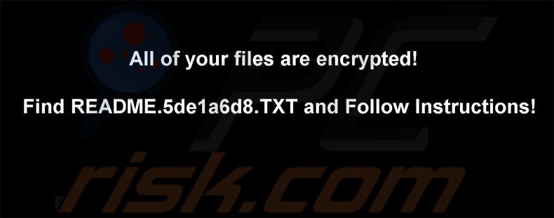 Desktop wallpaper set by DarkSide ransomware (2020-11-26)