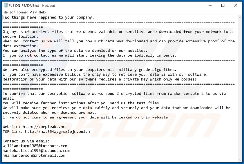 FUSION decrypt instructions (FUSION-README.txt)