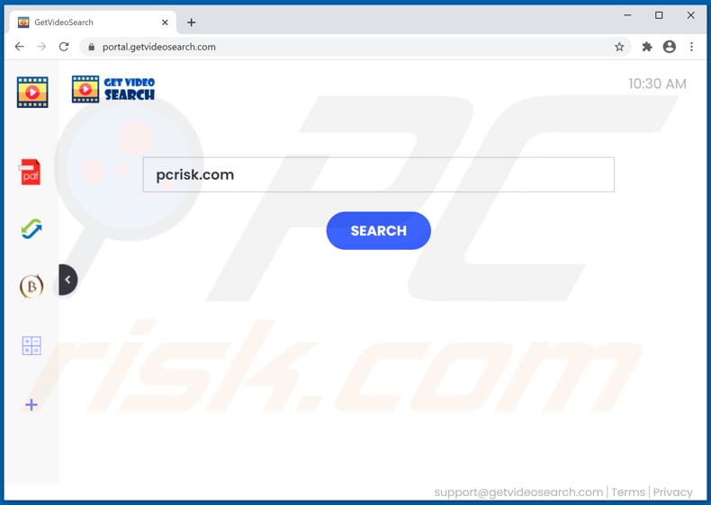 getvideosearch.com browser hijacker