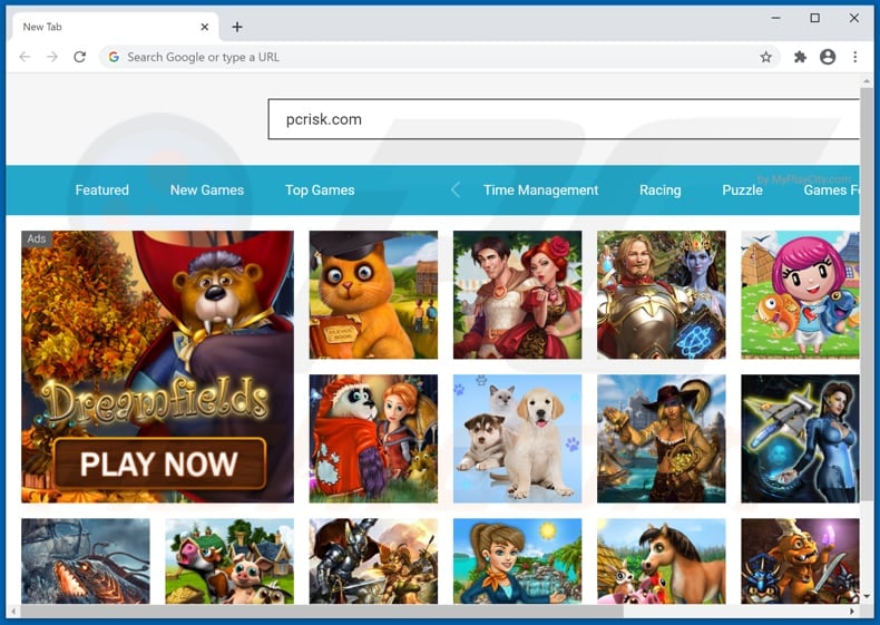 myplaycity.com browser hijacker